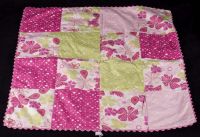 American Girl Bloom Patchwork Doll Bedding Reversible Blanket